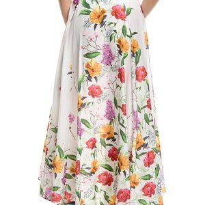 New with tag Charo Ruiz Ibiza Tana Midi Skirt XL Cotton 100% Authentic